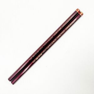 Vintage Eagle Verithin 745 Carmine Red Colored Pencil Lot of 2 Chemi-Sealed USA